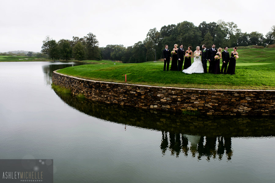 Ashley Michelle Photography, Bridal Party Photos Howard County, Cattail Creek Country Cllub
