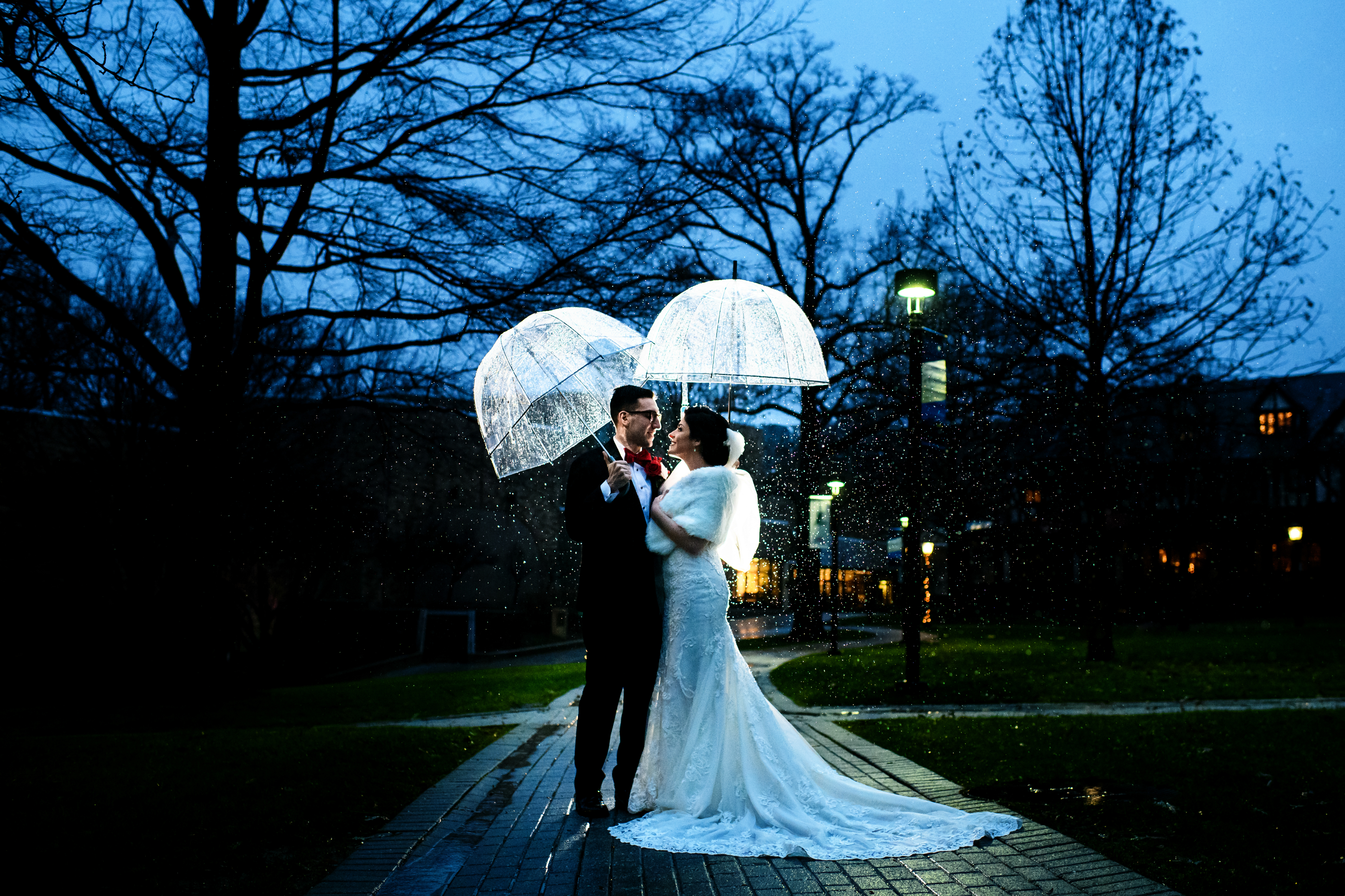 Rainy Day Wedding Photographers, Baltimore Wedding Photographers, Loyola Alumni Chapel Wedding Photographers