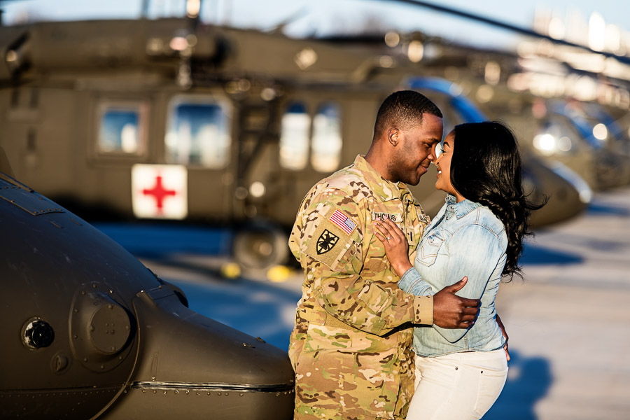 army helicopter engagement session